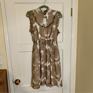 Jonathan Martin Earth Tones Floral Dress